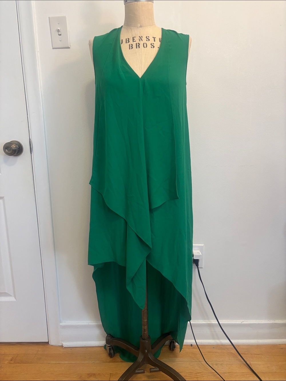 BCBGMaxAzria High Low Chiffon Dress - XXS